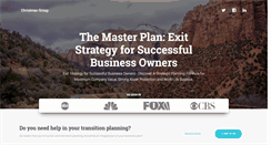 Desktop Screenshot of christmangroup.com